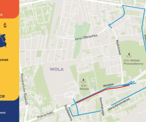 Drogowcy zamkną ważny odcinek ulicy Wolskiej na cały weekend