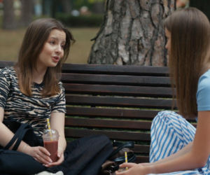 Barwy szczęścia, odcinek 3300. Ewa (Gabriela Ziembicka), Ewelina (Amelia Listwoń)