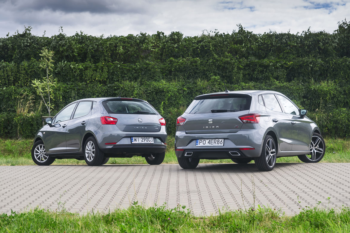 Seat Ibiza V 1.5 TSI 150 KM vs. Seat Ibiza IV 1.2 TSI 90 KM