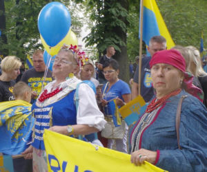 Obrazki z marszu górnośląskich autonomistów