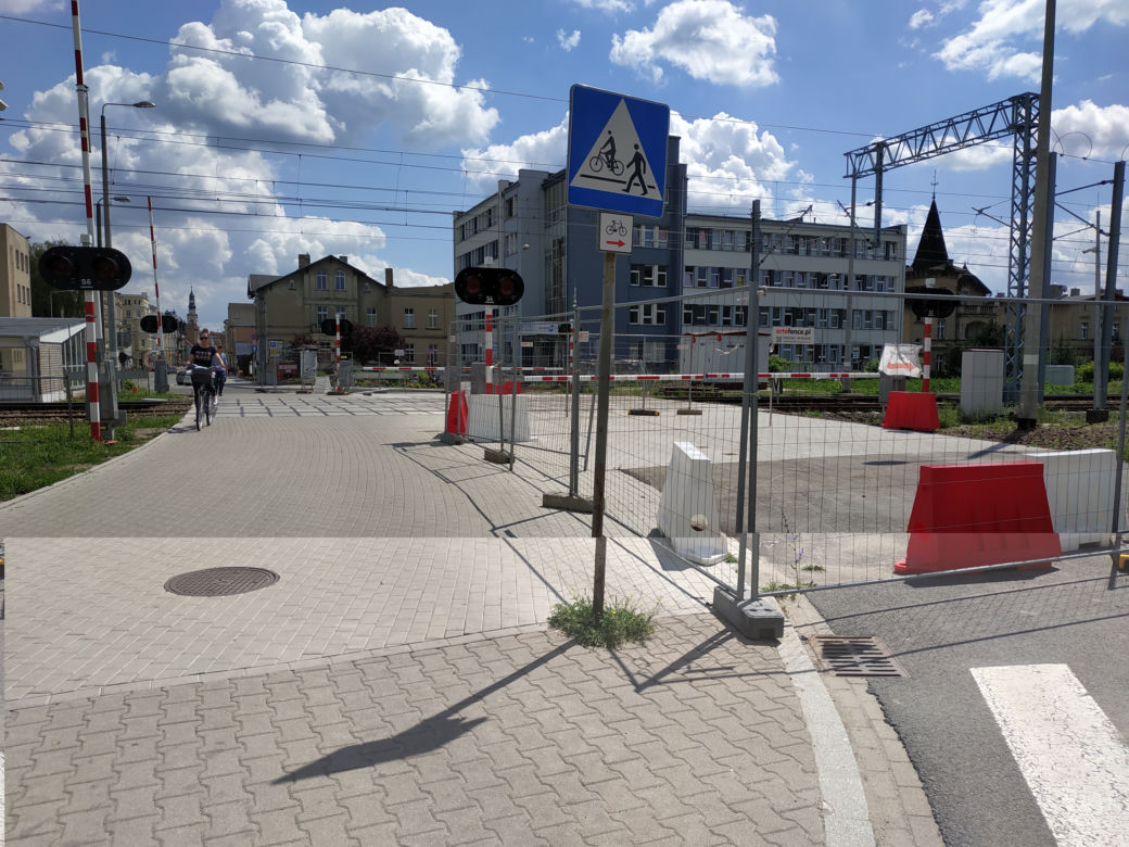przejazd kolejowy na ul. Słowiańskiej