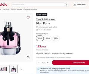 Rossmann przecenił kultowe perfumy YSL. To zapach idealny na lato, którego nie kupisz stacjonarnie