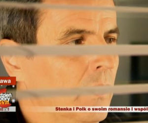 Dzień dobry TVN na planie serialu Lekarze. Piotr Polk