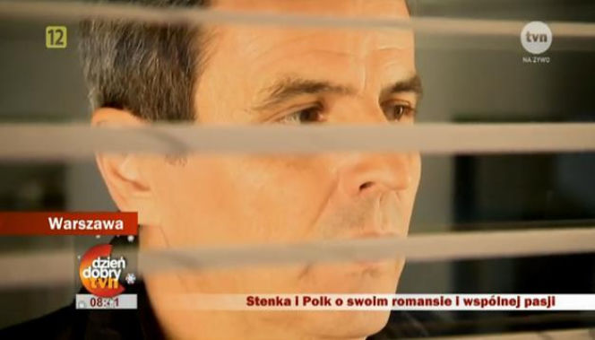 Dzień dobry TVN na planie serialu Lekarze. Piotr Polk