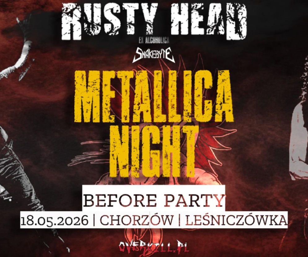 RUSTY HEAD oraz OVERKILL.PL zapraszają na Before Party!
