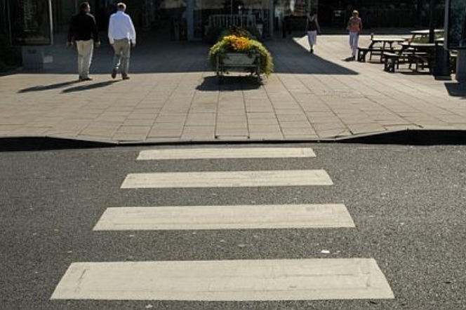 Pasy przejście dla pieszych