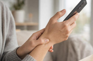 Ból nadgarstka od korzystania z telefonu zaczyna się niewinnie. Dwa testy ujawniają prawdziwą przyczynę dolegliwości