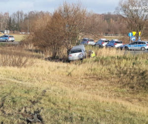 Policjanci wracali z COP24, pomogli przy wypadku
