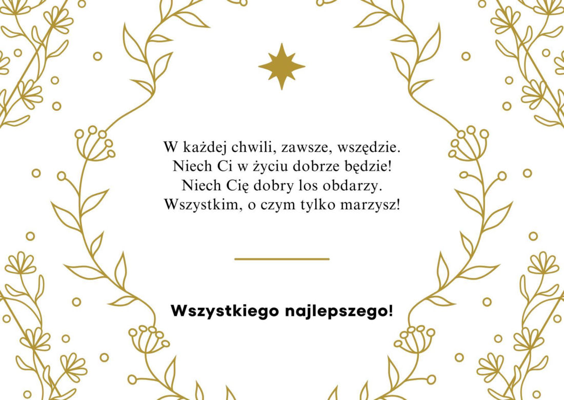 Piękne kartki z życzeniami imieninowymi. Śliczne wzory do wysłania