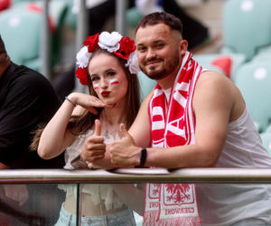 Polska - Ukraina. Tłumy kibiców na trybunach. Znajdź się na zdjęciu!