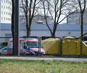 Kwarantanna ratowników na Mokotowie 