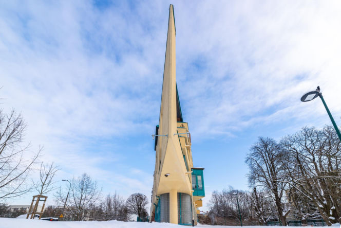Budynki mieszkalno-usługowe przy ul. Bażantarni, Warszawa