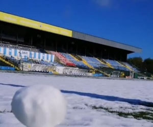 Śnieg na Warmii i Mazurach