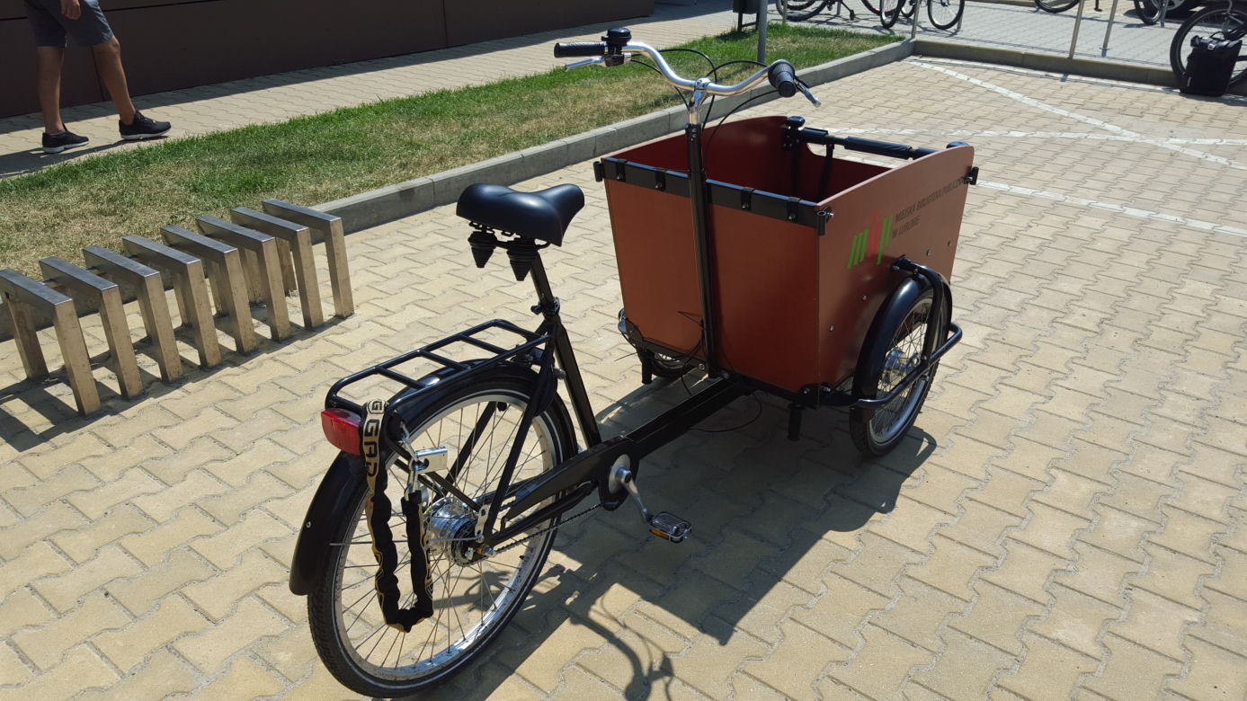 Rower cargo w Lublinie, czyli rower towarowy