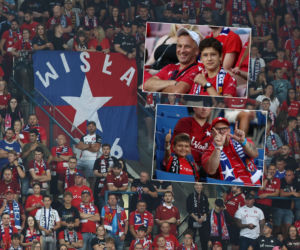 Dużo zdjęć kibiców z meczu Wisła Kraków - Wisła Płock