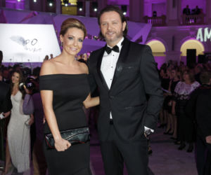 Małgorzata Rozenek Radosław Majdan, Charytatywny Bal Dziennikarzy 2016
