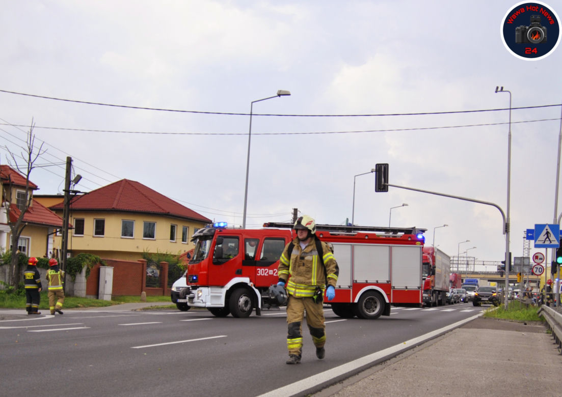 Wypadek w Jawczycach