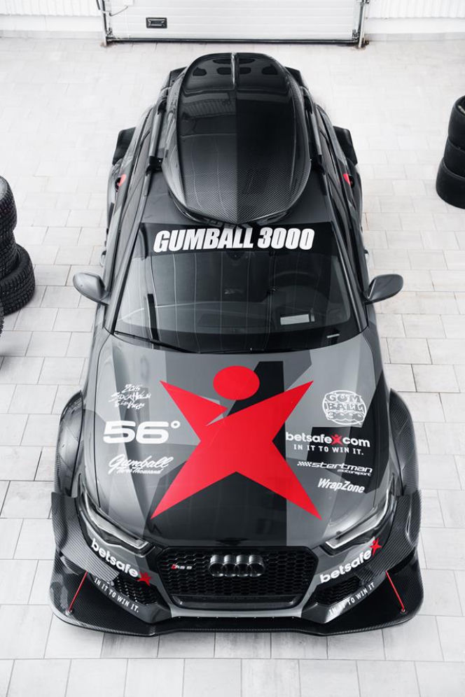 Jon Olsson Audi RS6 Avant DTM 