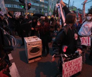 Strajk kobiet w Warszawie