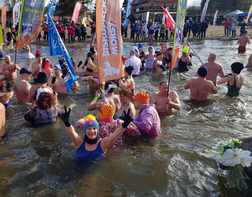 X Dadajowy Zlot Morsów w Rukławkach (Plaża Słoneczny Brzeg)