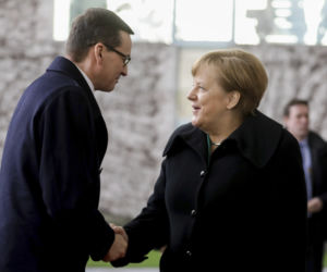 PREMIER MORAWIECKI Z WIZYTĄ W BERLINIE