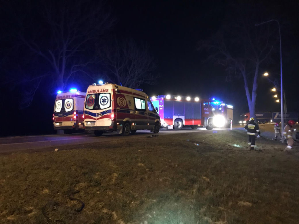 Tragiczny wypadek na trasie Lublin - Kraśnik