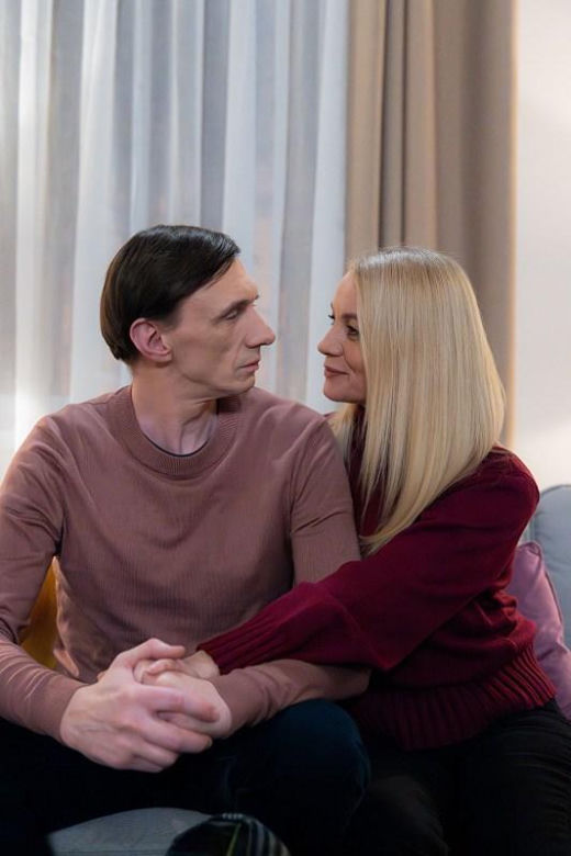 Pierwsza miłość. Emilka (Anna Ilczuk), Fryderyk (Andrzej Kłak)