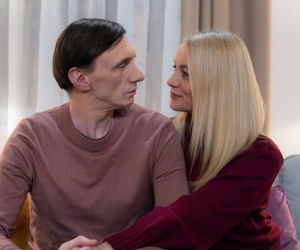 Pierwsza miłość. Emilka (Anna Ilczuk), Fryderyk (Andrzej Kłak)