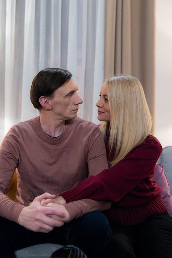 Pierwsza miłość. Emilka (Anna Ilczuk), Fryderyk (Andrzej Kłak)