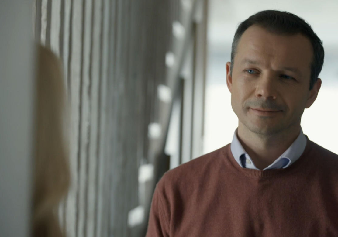 Barwy szczęścia, odcinek 3196: Karolina (Marta Dąbrowska), Bruno (Lesław Żurek)