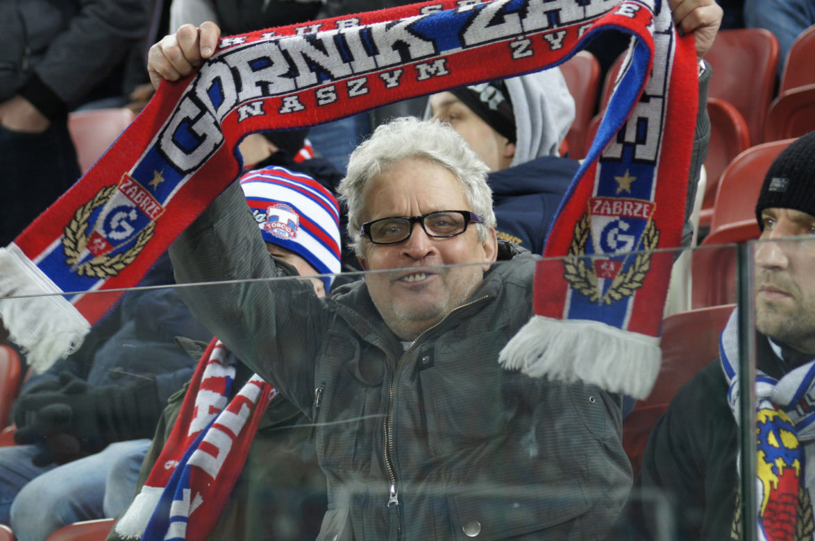 Górnik Zabrze - Lechia Gdańsk: Ponad 8 tysięcy fanów wspierało Trójkolorowych
