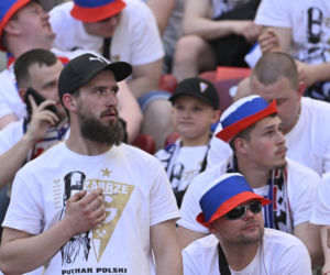 Kibice na finale Pucharu Polski: Górnik - Raków