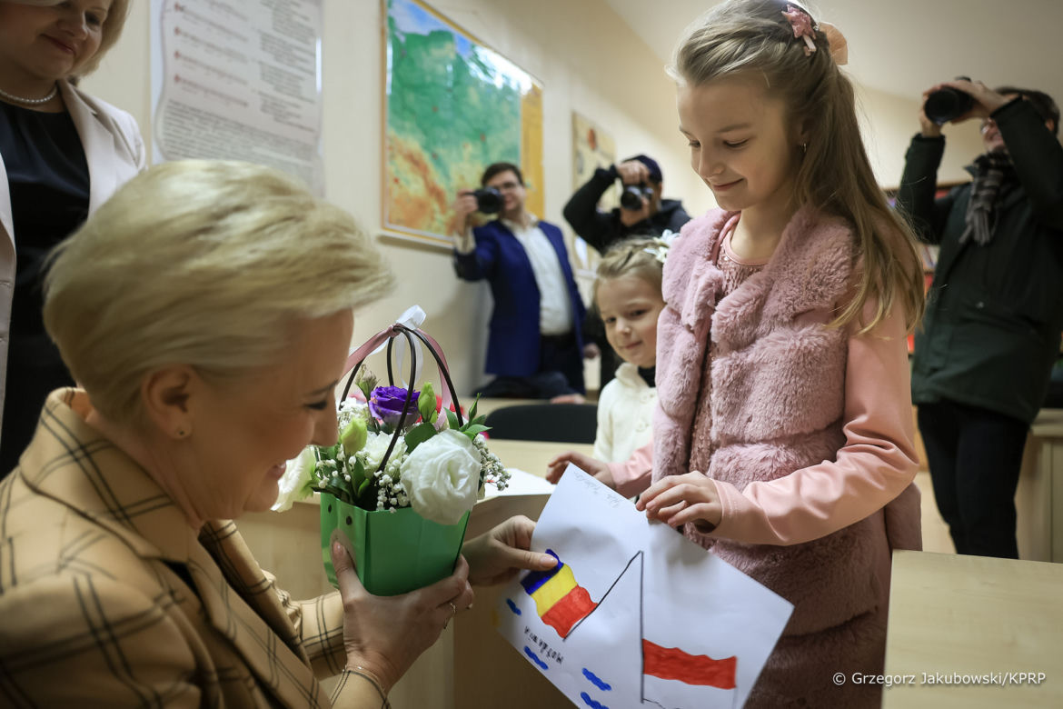 Agata Duda w Mołdawii