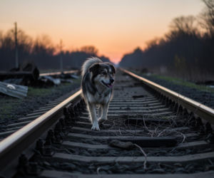 Pies Boro uciekł po katastrofie kolejowej. Co dzieje się z ukochanym kundelkiem?