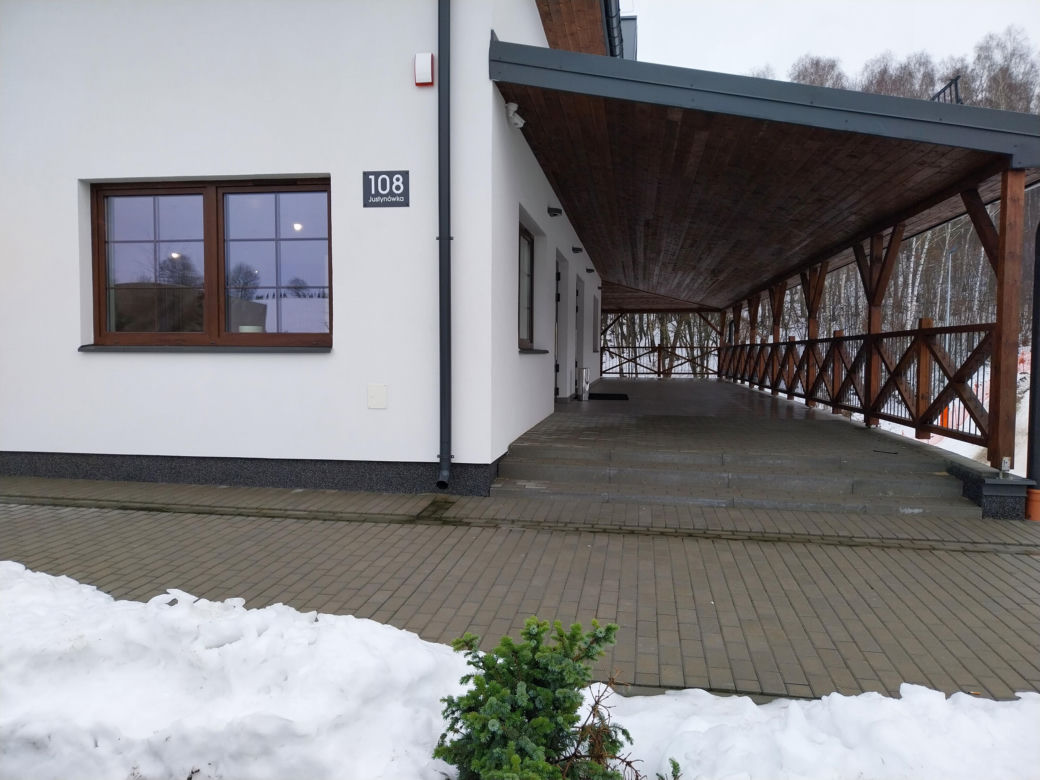 Stok narciarski Biała Góra w Justynówce