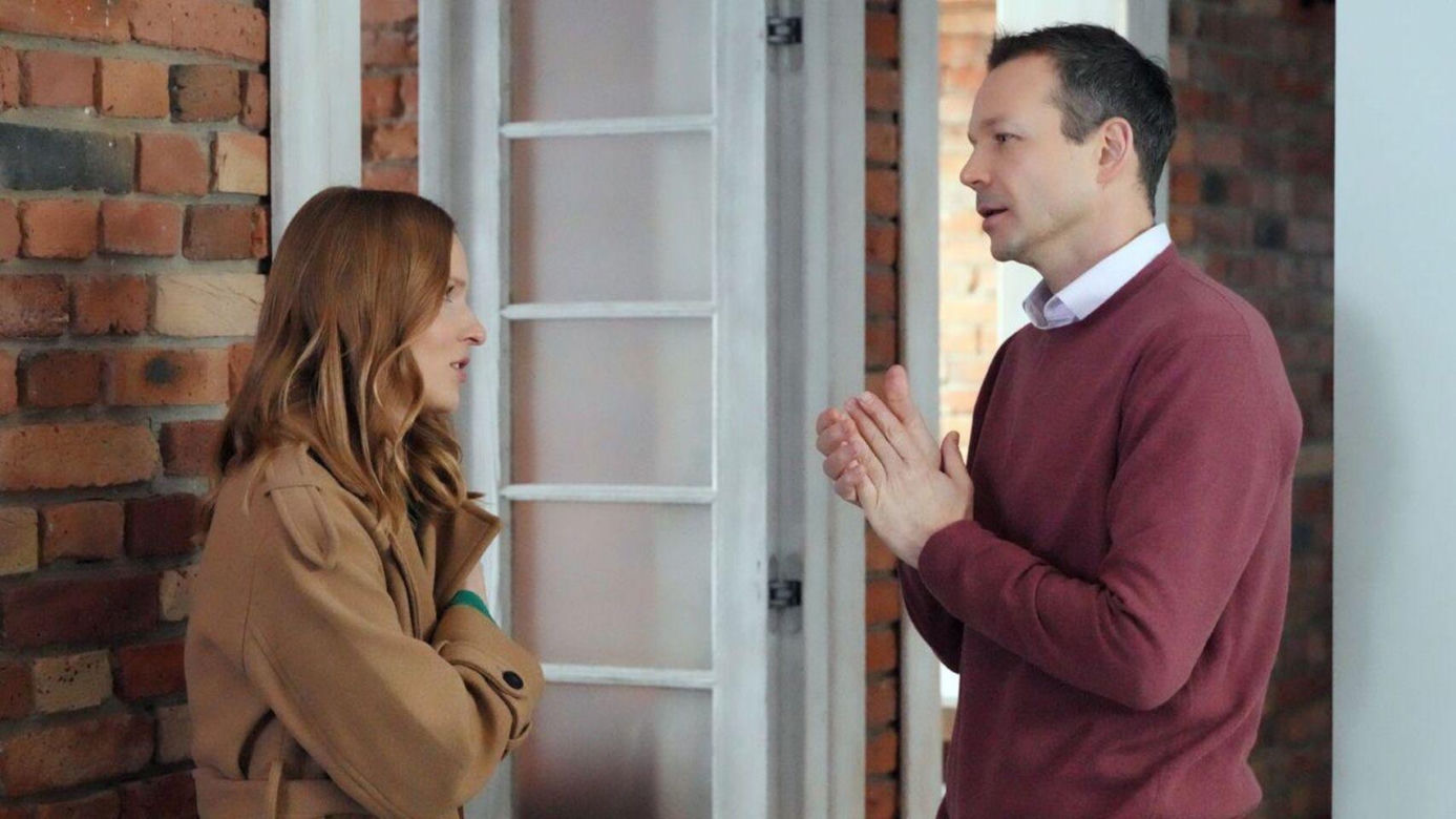 Barwy szczęścia odc. 3196. Bruno (Lesław Żurek), Jagoda (Karolina Rzepa)