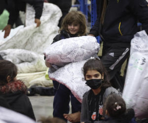 Migranci na granicy polsko-białoruskiej