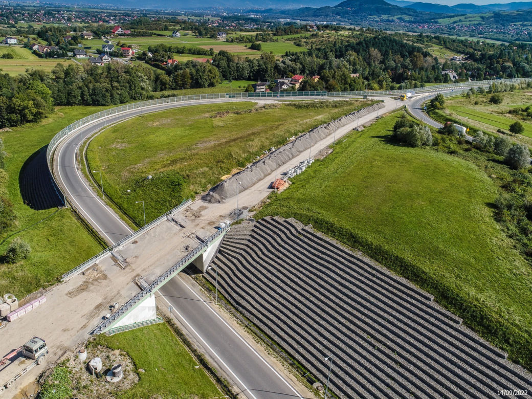 Budowa trasy S1 w Beskidach