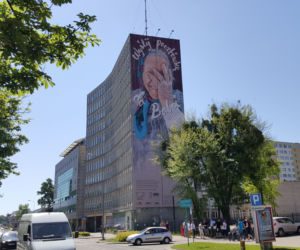 Nowy mural w Białymstoku przy ul. Skłodowskiej