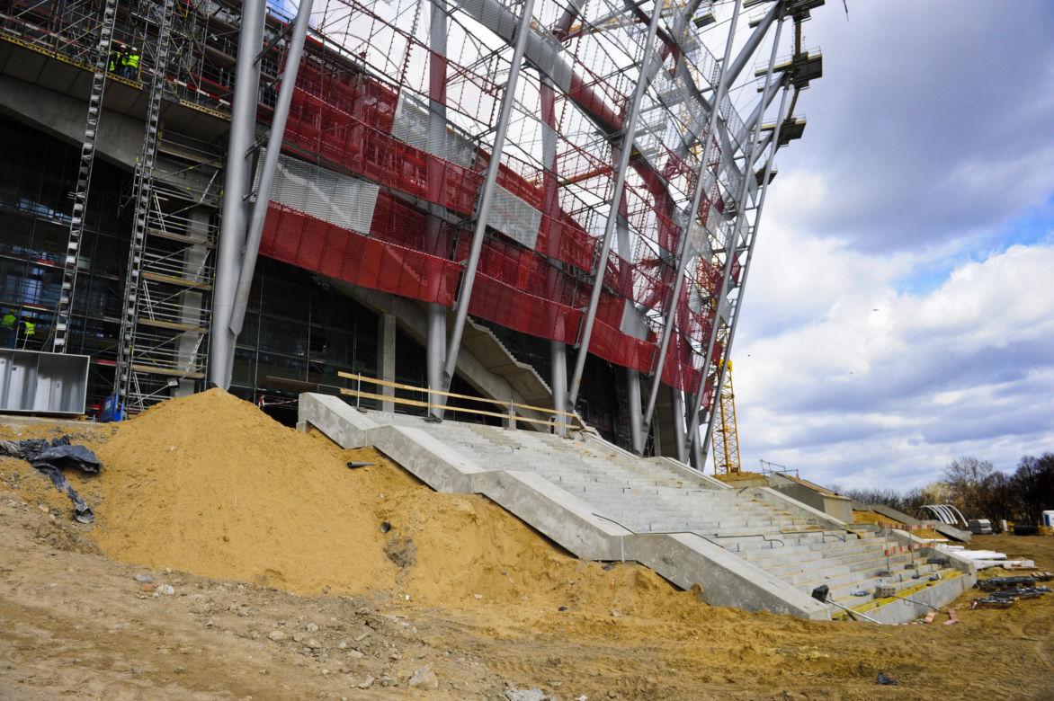 Budowa Stadionu Narodowego w Warszawie