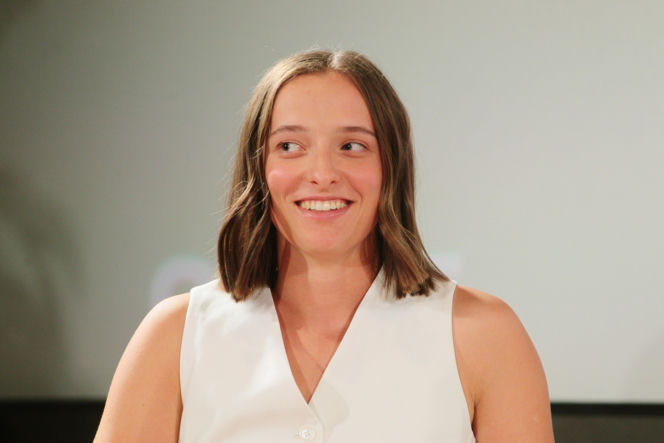 Iga Świątek, konferencja, lato 2023