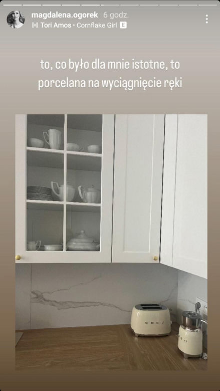 Tak mieszka Magdalena Ogórek 