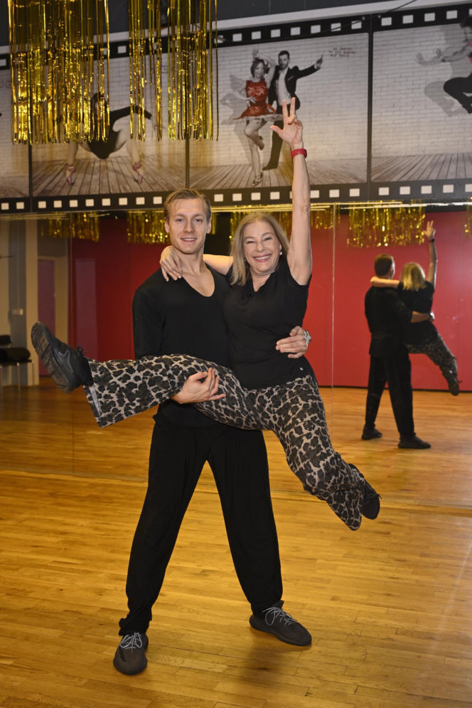 Małgorzata Potocka na próbach do "Tańca z Gwiazdami"