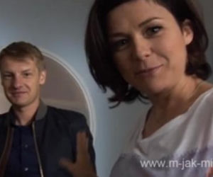 M jak miłość odc. 1081. Kinga (Katarzyna Cichopek), Paweł (Rafał Mroczek) - na planie M jak miłość