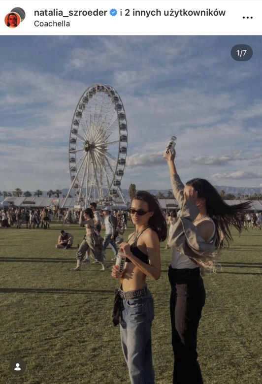 Gwiazdy na Coachelli: Angelika Mucha, Kylie Jenner, Natalia Szroeder...