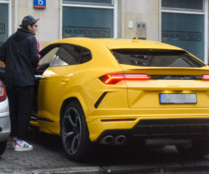 Kuba Wojewódzki w drogim Lamborghini