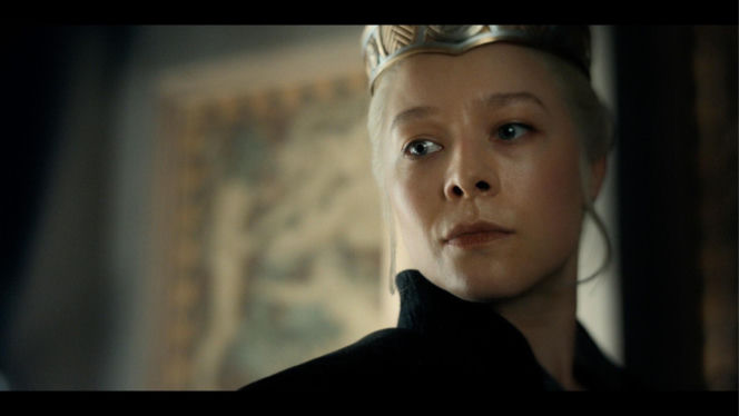 Emma D'Arcy jako królowa Rhaenyra Targaryen