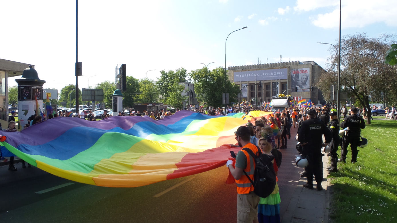 Wielki Marsz Równości przeszedł 18.05.2019 przez Kraków