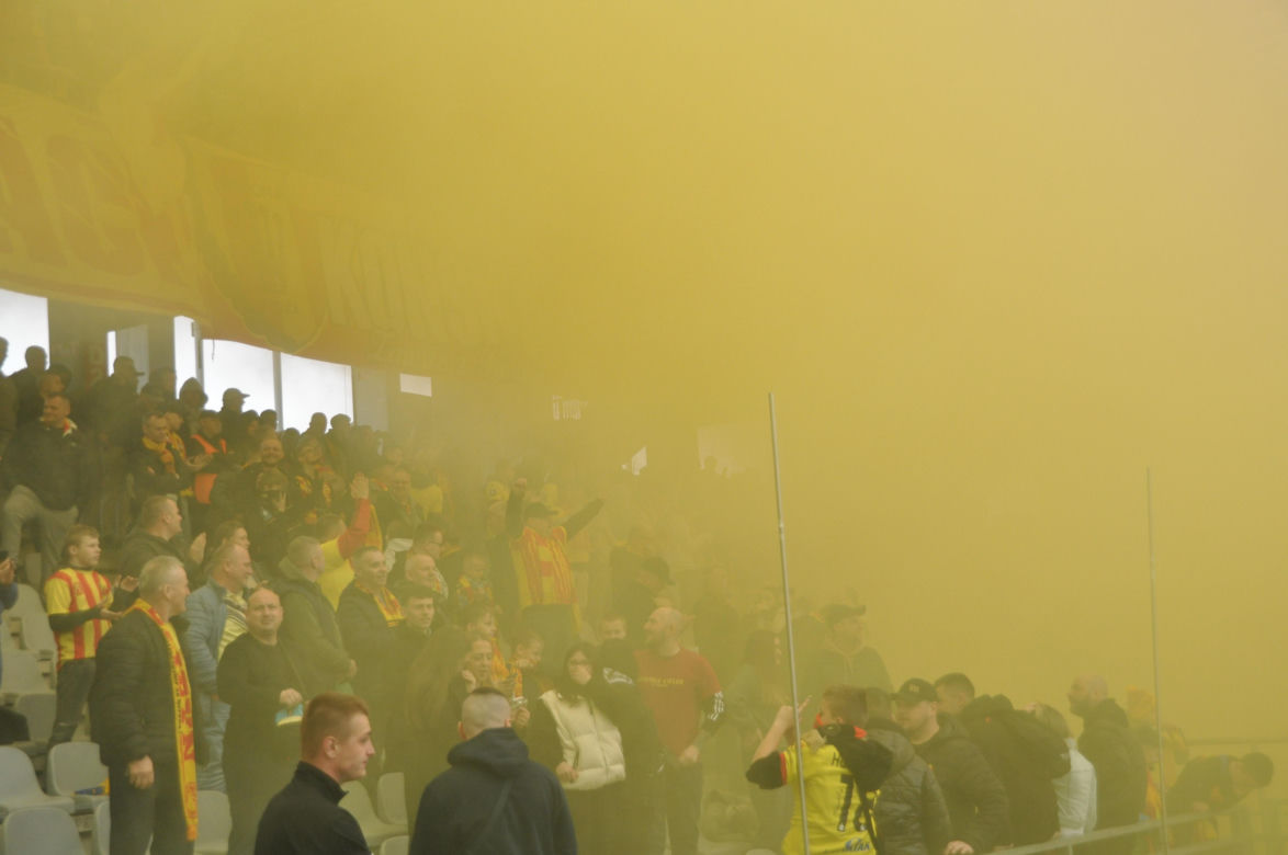 Tak dopingowali kibice na meczu Korona Kielce - Radomiak Radom