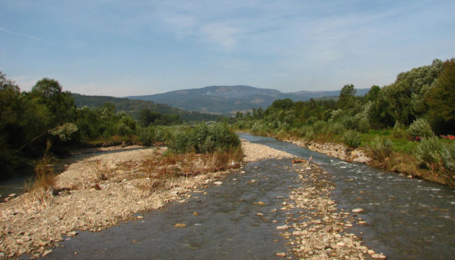 Rzeki - Olza, Odra, Soła na zdjęciach